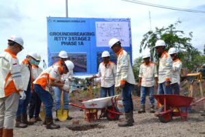 Groundbreaking Proyek Jetty 3 Stage 2 Phase 1 Pelabuhan PT Swarnadwipa Dermaga Jaya